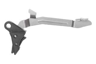 NP3 plated enhanced GLOCK 43/43X trigger, black.
